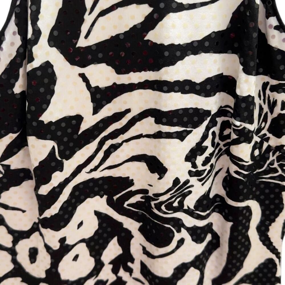 Vintage Cache Black and white zebra print dress - Picture 4 of 5